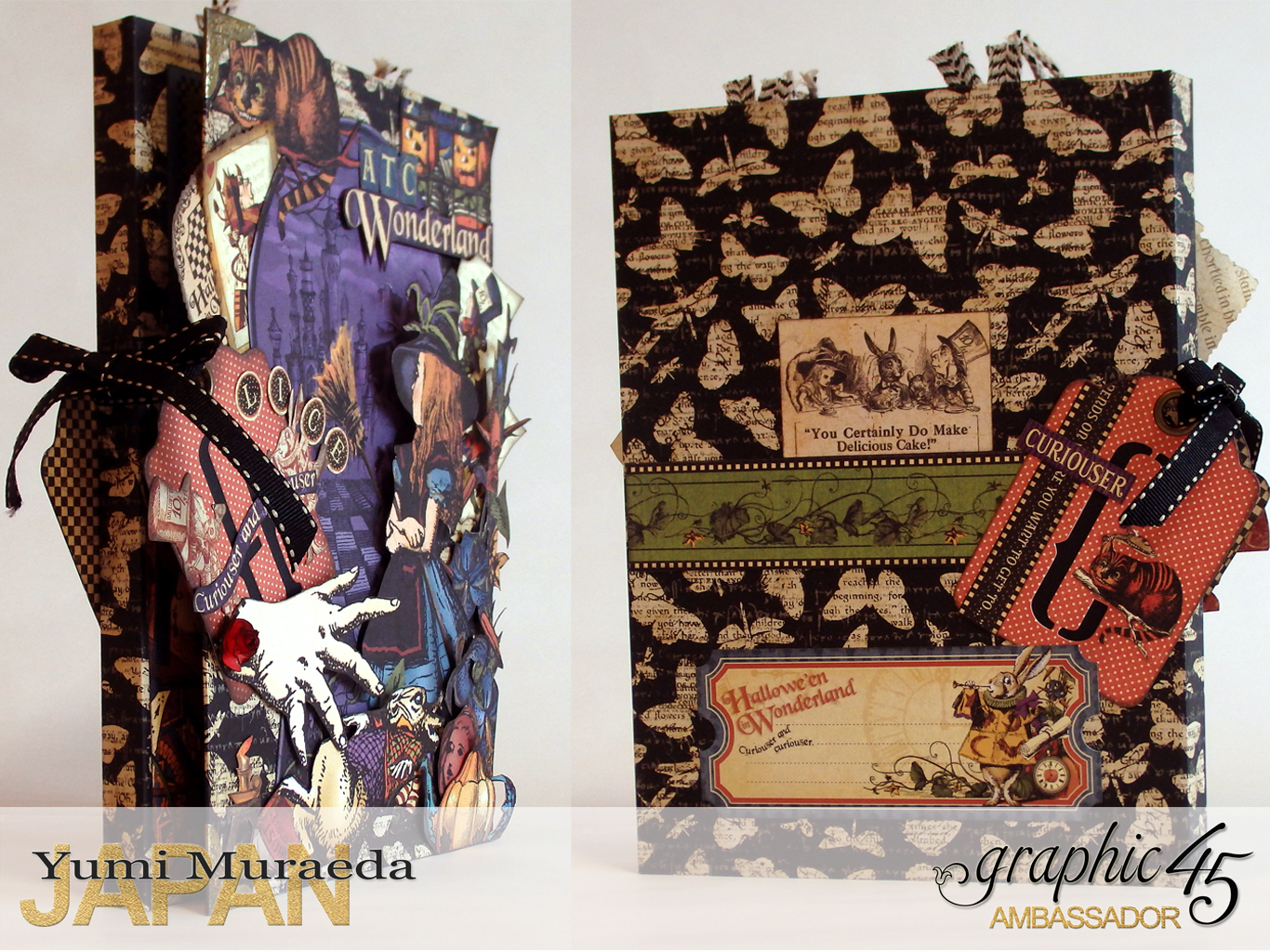 3ATCWonderlandHallowe’en in Wonderland by Yumi MuraeadaProduct by Graphic 45