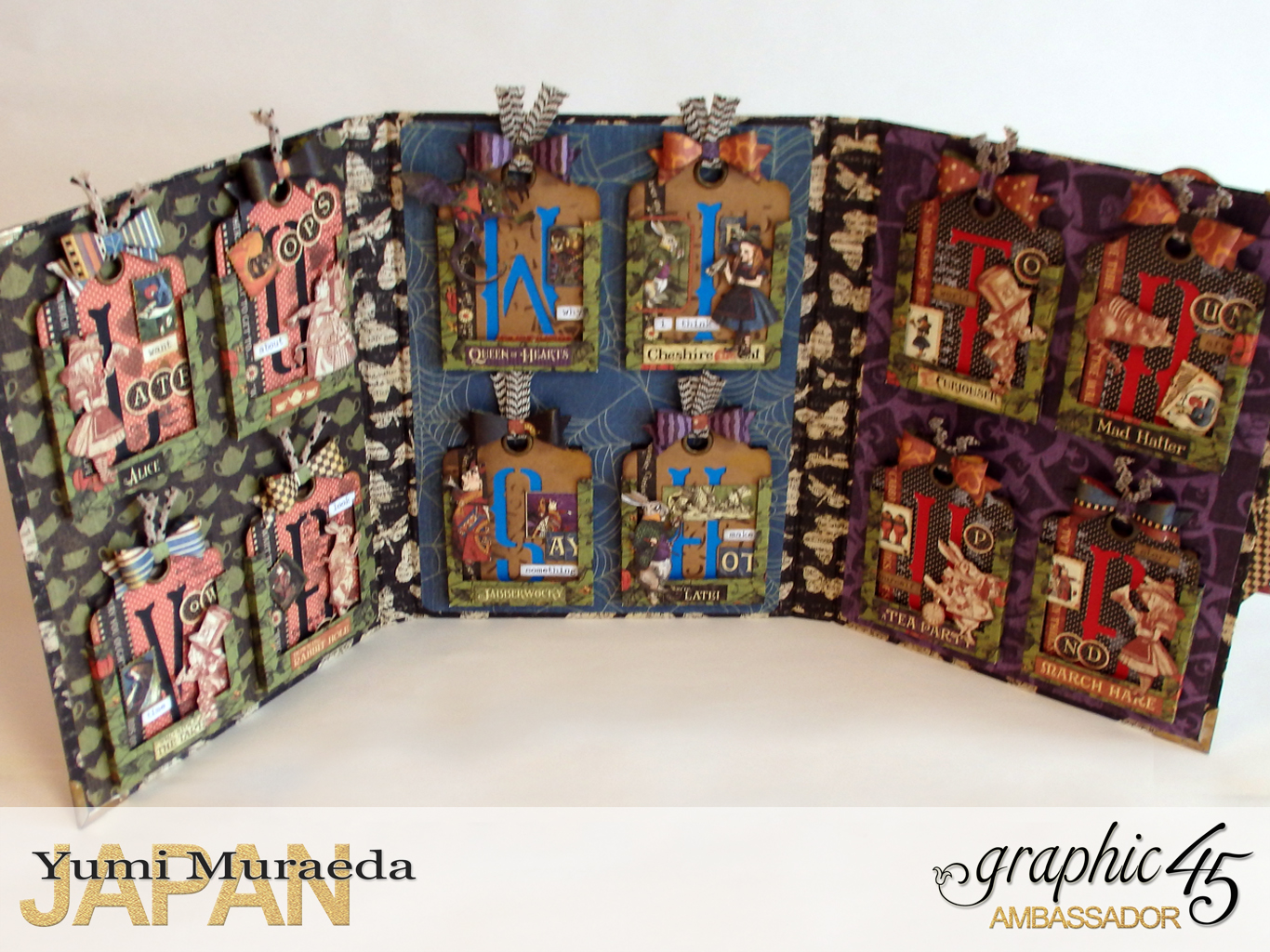 5ATC WonderlandHallowe’en in Wonderland by Yumi MuraeadaProduct by Graphic 45