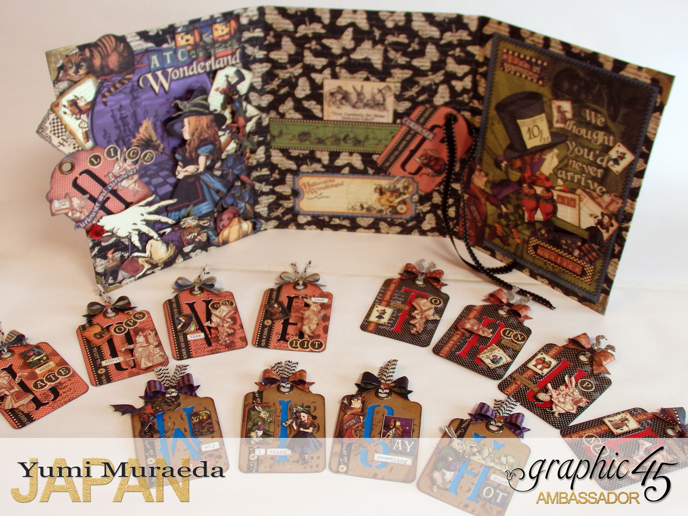 10ATC WonderlandHallowe’en in Wonderland by Yumi MuraeadaProduct by Graphic 45