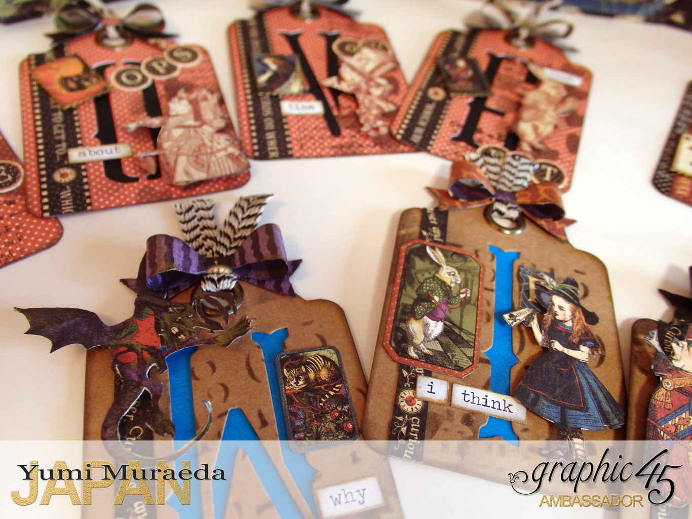 12ATC WonderlandHallowe’en in Wonderland by Yumi MuraeadaProduct by Graphic 45