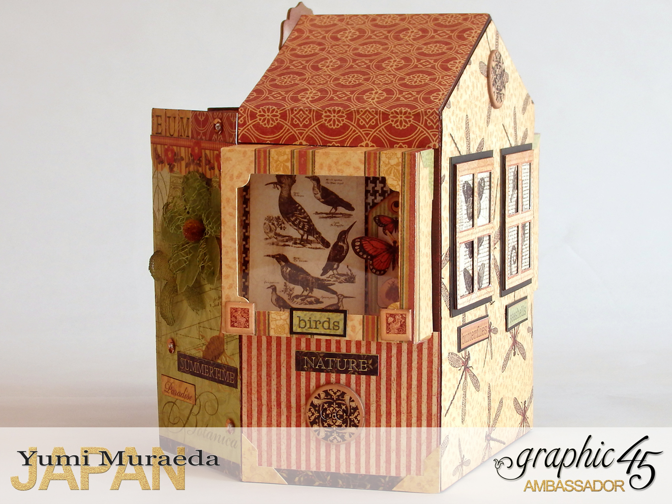 4Secret Gaden Museum, Botanicabella, by Yumi Muraeda, Product by Graphic 45jpg