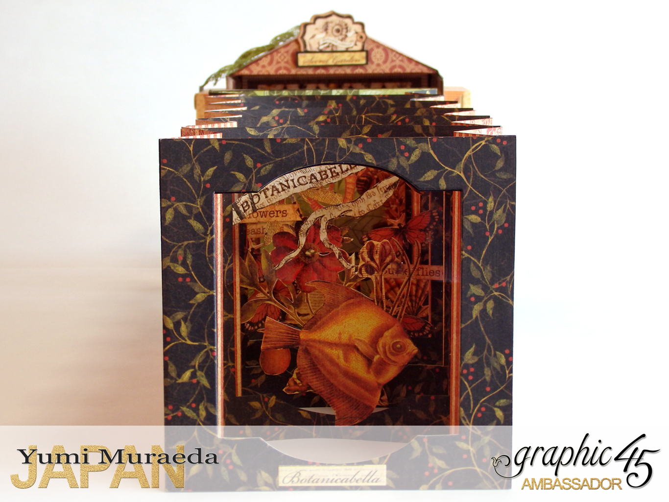 6Secret Gaden Museum, Botanicabella, by Yumi Muraeda, Product by Graphic 45jpg