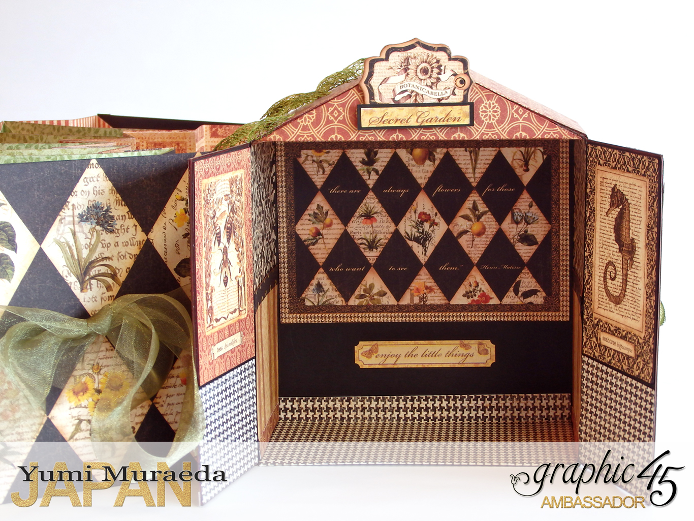 8Secret Gaden Museum, Botanicabella, by Yumi Muraeda, Product by Graphic 45jpg
