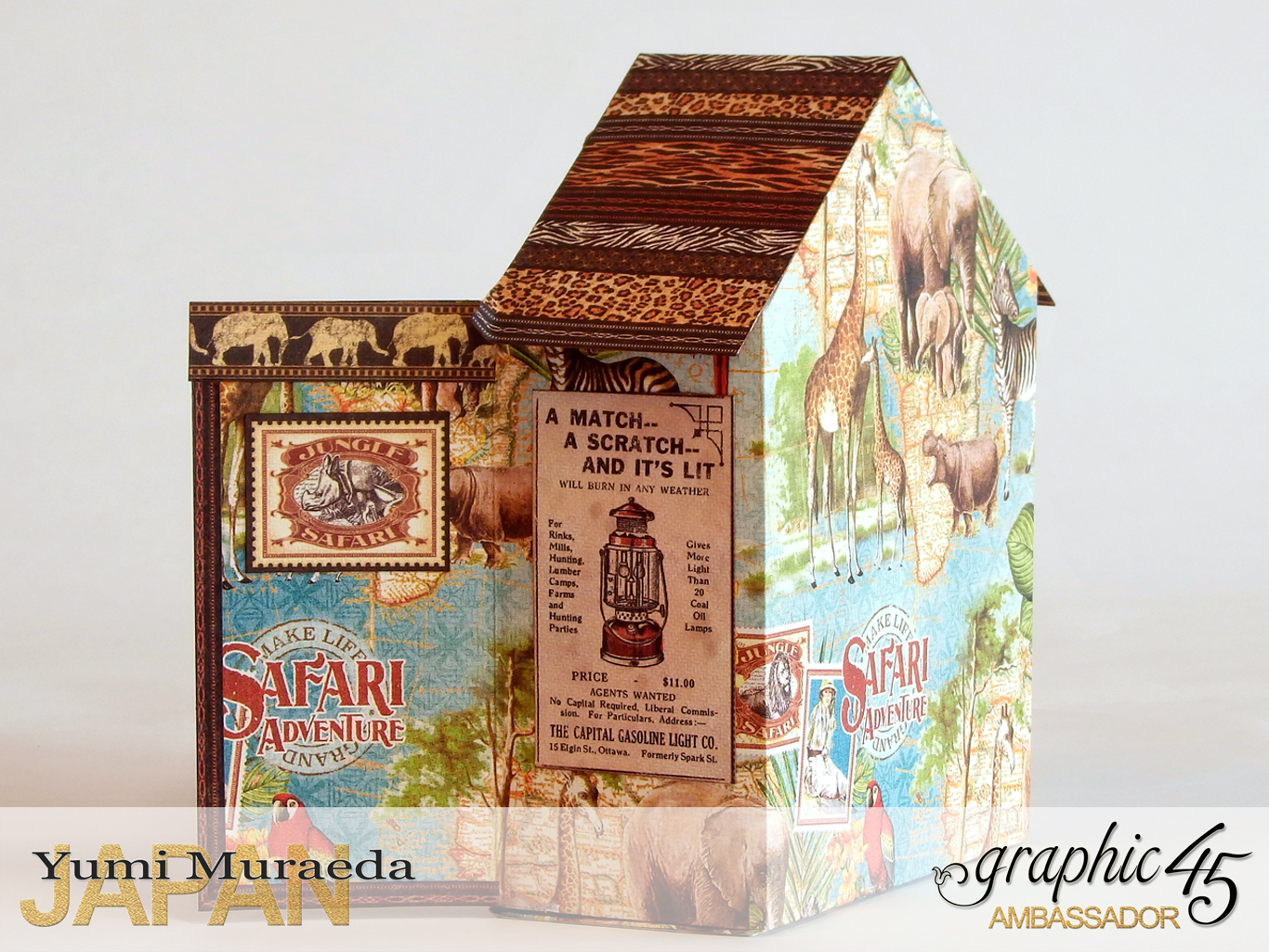 6 Park Ranger Office, Safari Adventure, by Yumi Muraeda, Product by Graphic 45jpg