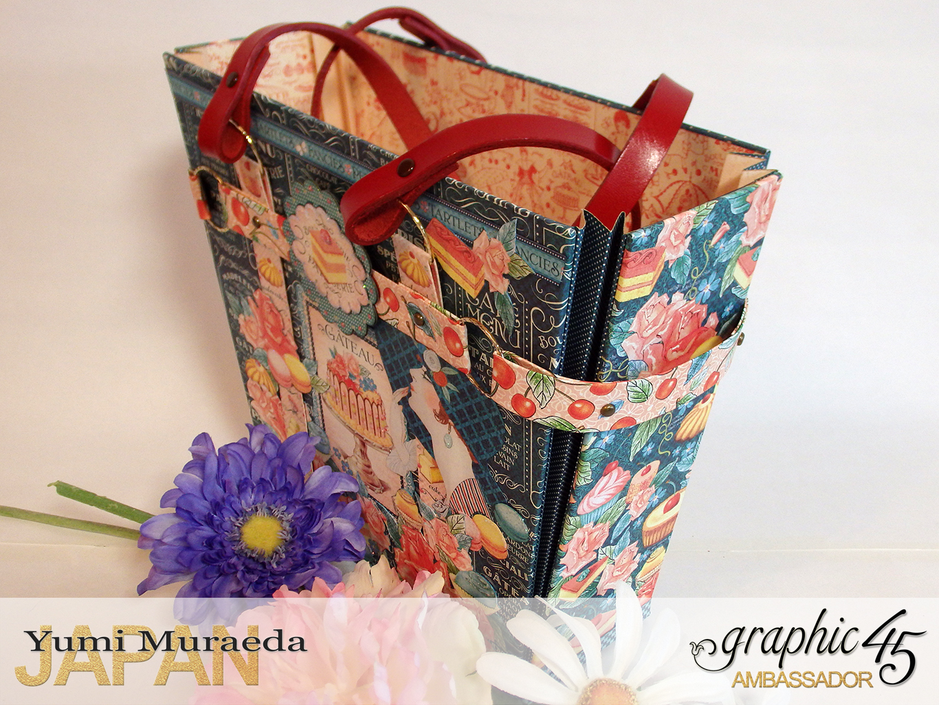 TownToteBagGraphic45Cafe ParisianbyYumiMuraeadaProductbyGraphic45Photo5