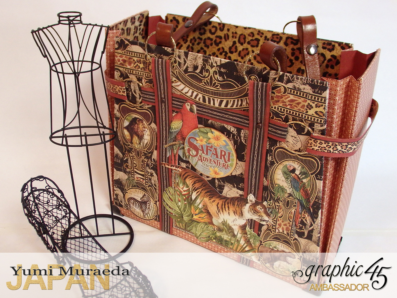 TownToteBagGraphic45SafariAdventurebyYumiMuraeadaProductbyGraphic4 Photo2