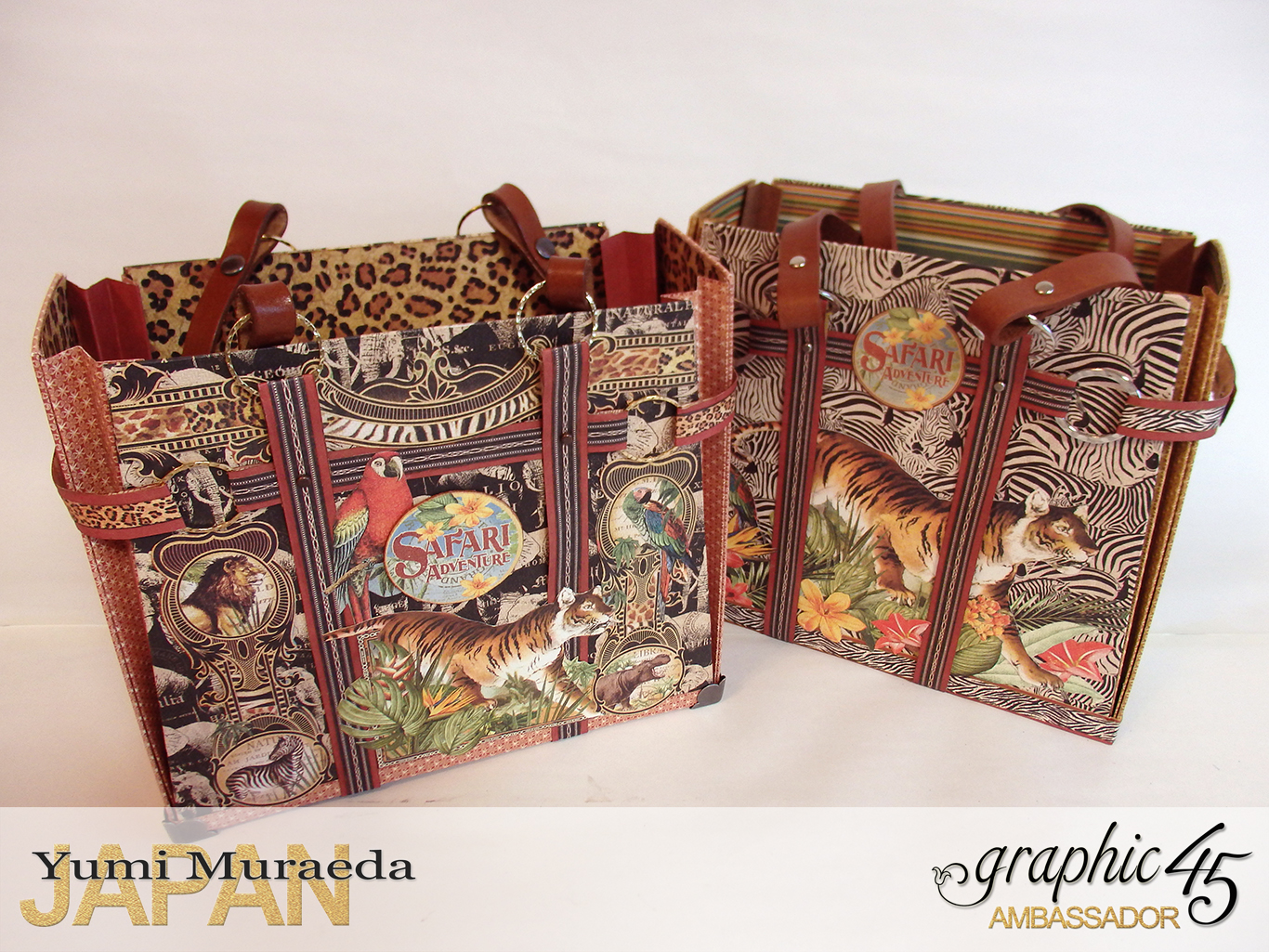 TownToteBagGraphic45SafariAdventurebyYumiMuraeadaProductbyGraphic4 Photo