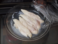 ささみ電子レンジ酒蒸しt04