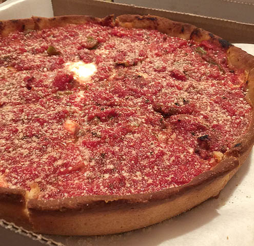 シカゴスタイルピザ@Hollywood Pies