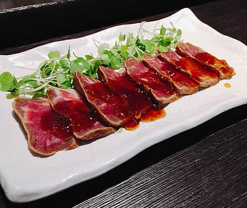 温玉ぶっかけ手打ちうどん@Monjiro