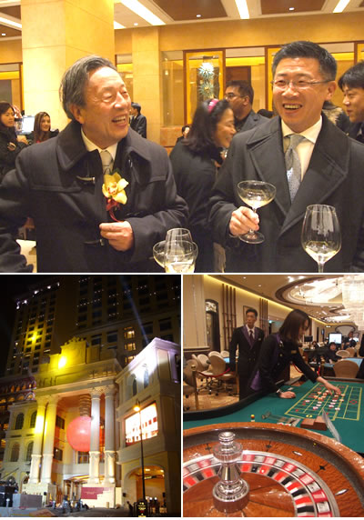 2008年2月1日、パチンコ最大手のマルハンは、同社出資のマカオのカジノホテル「ポンテ16」をオープン