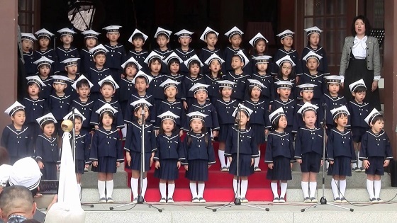 第２８回同期の桜を歌う会3 塚本幼稚園奉唱
