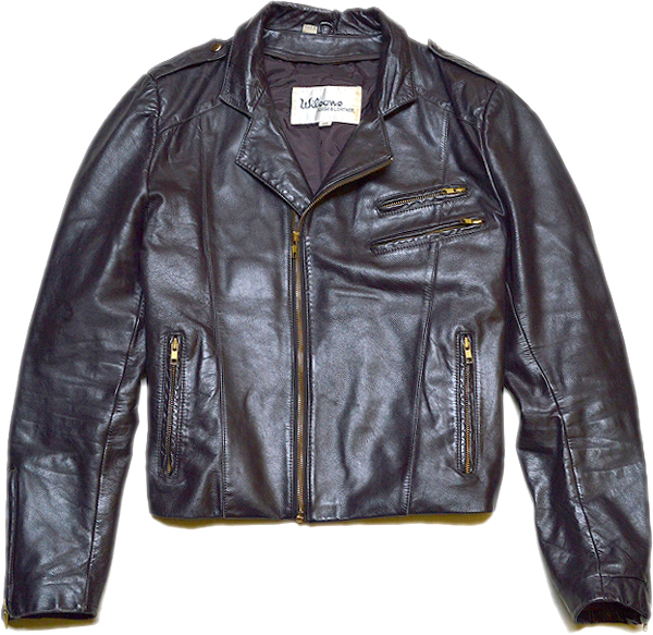 Usedレザージャケット画像Leather Jkt@古着屋カチカチ01