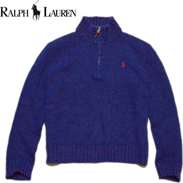 Ralph Laurenポロラルフローレン画像セーターコーデ＠古着屋カチカチ08