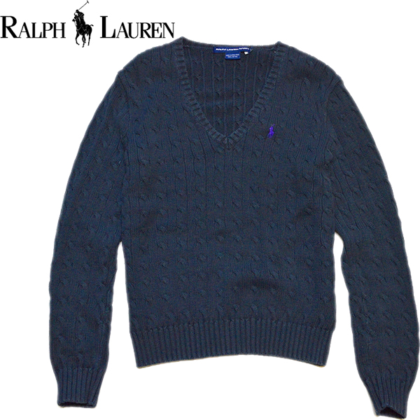 Ralph Laurenポロラルフローレン画像セーターコーデ＠古着屋カチカチ012