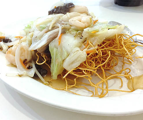 えぼしのベストかた焼きそば