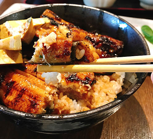 うなぎ蒲焼き白焼き@げこ亭