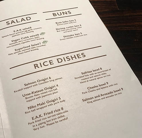 E.A.K. Ramen in Hollywood