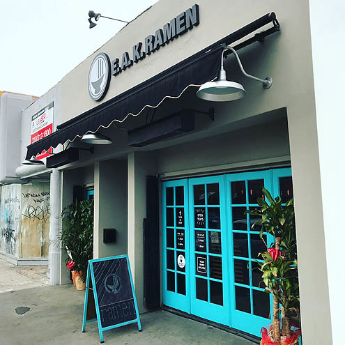 E.A.K. Ramen in Hollywood