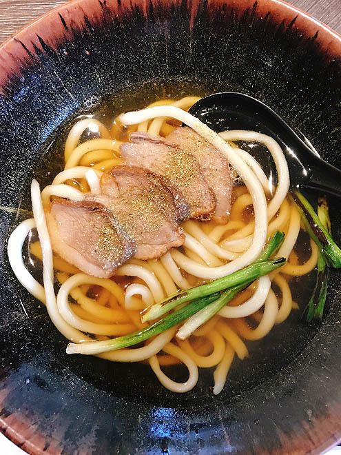 鴨南蛮うどん@もんじろう