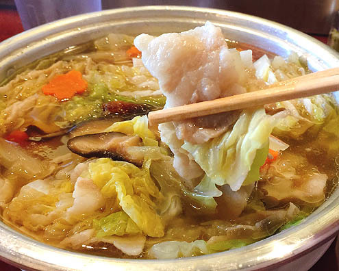 豚バラ鍋@新撰組