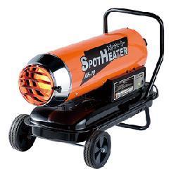 ナカトミ スポットヒーター 業務用油だき可搬形ヒーター