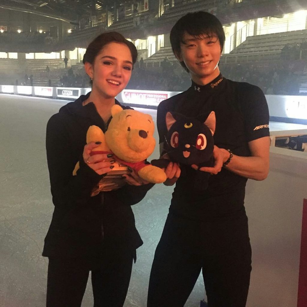 羽生結弦×プー×メドべ　マルセイユGPF
