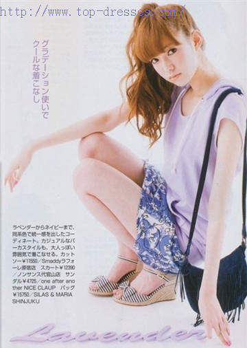 夏の服に似合う色ーー紫 山pのブログ
