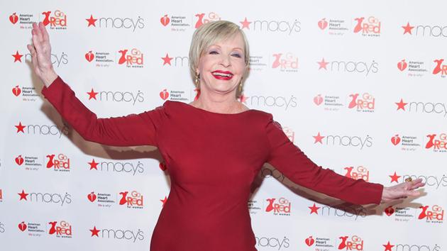 Florence Henderson attends the Macys Red Dress Event at Skylight at Moynihan Station on Thursday, Feb. 11, 2016, in New York. 