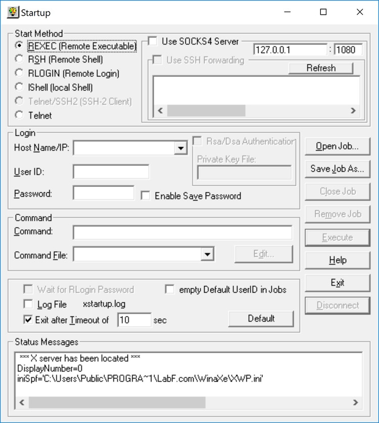 Windows X Window Server and SSH with Putty.