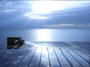 海が見える露天風呂のイメージ
