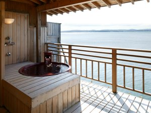 海が見える露天風呂のイメージ