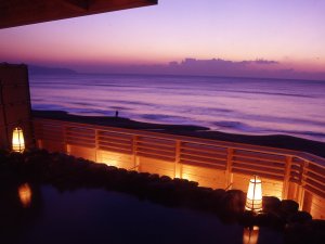海が見える露天風呂のイメージ