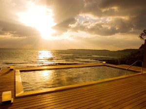 海が見える露天風呂のイメージ