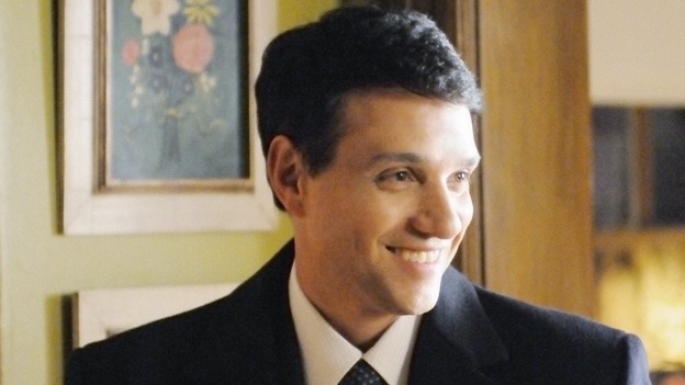 UGLY BETTY - "Tornado Girl" - Betty needs Daniel's help to prevent an issue of Mode from shipping that could result in a PR nightmare for the magazine. The problem is, he's unreachable at a company retreat. Meanwhile, Hilda starts a clandestine beauty salon when the city turns down her permit for a legal business, and Connor's fiance (guest star Sarah Lefleur) meets the Modies, on ABC's "Ugly Betty," THURSDAY, NOVEMBER 13 (8:00-9:00 p.m., ET) on the ABC Television Network. Ralph Macchio guest stars as Archie Rodriguez. (ABC/ABBOT GENSER)RALPH MACCHIO