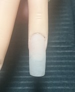 Cenbless　ネイリスト検定1級練習　チップオーバーレイ