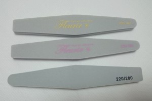 Cenbless ネイリスト技能検定1級 試験前日準備 スポンジファイル面取り