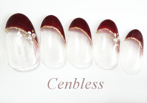 Cenbless卒入学フォーマルネイル