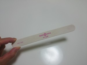 Cenbless　ネイリスト検定1級お道具　エース　エメリーボード　150/220G