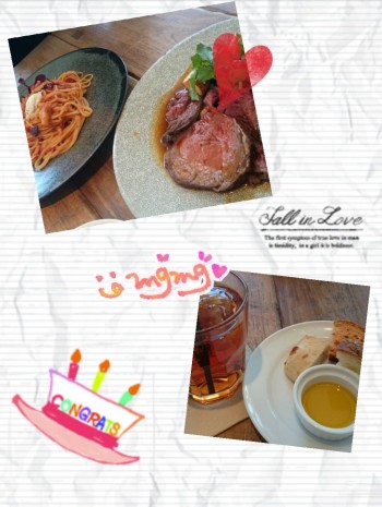 Cenbless 誕生日に渋谷でランチ