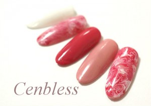 Cenbless　ネイルモデルハンドジェルネイル￥2,500