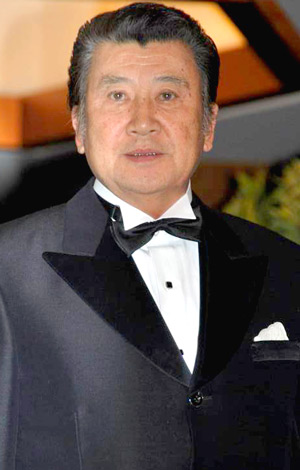 中村勘太郎と前田愛の結婚披露宴に訪れた、里見浩太朗　（C）ORICON DD inc.　