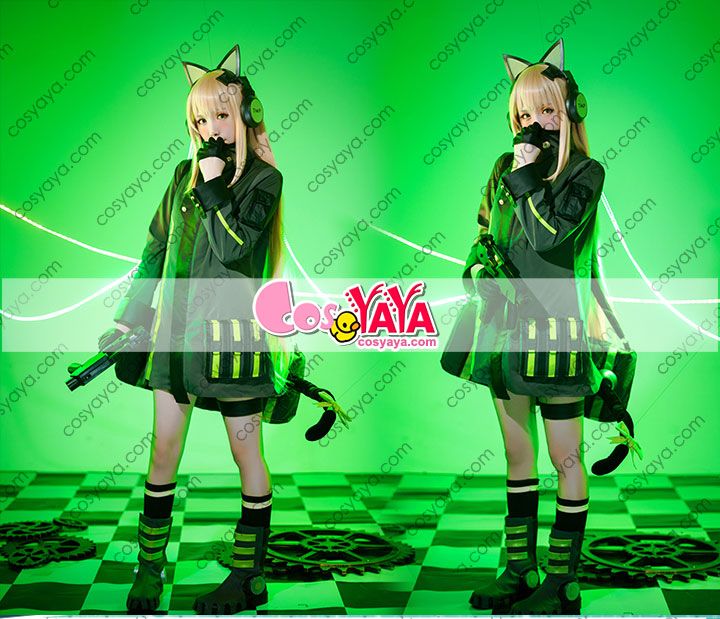 ドールズフロントライン Tmp コスプレ衣装 ウィッグ 靴 道具セット揃い ヤヤのコスプレ日記