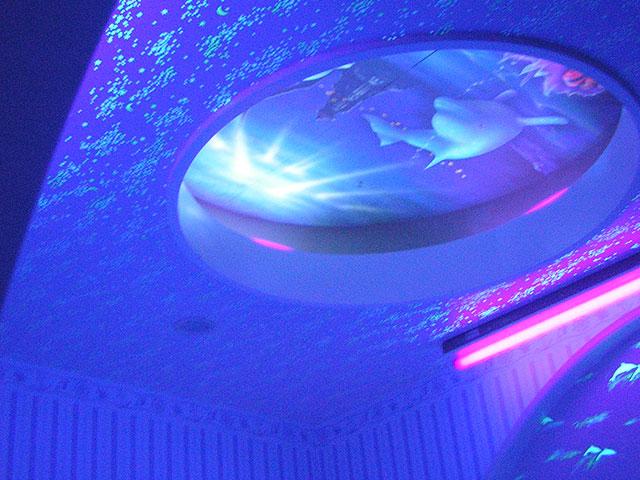 まるで海の中にいるみたい♪