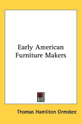 A Listing Of Some Early Occupations