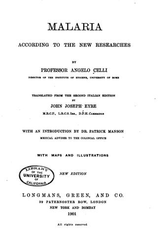 Malaria - Wikipedia, the free encyclopedia