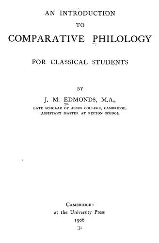 An Introduction to the Department |.