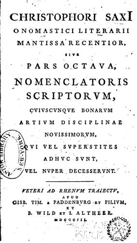 Biographische Nachschlagewerke –.