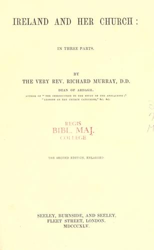 The Churches of Britain and Ireland
