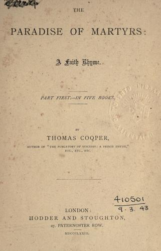 When we die as martyrs - Palestinian.